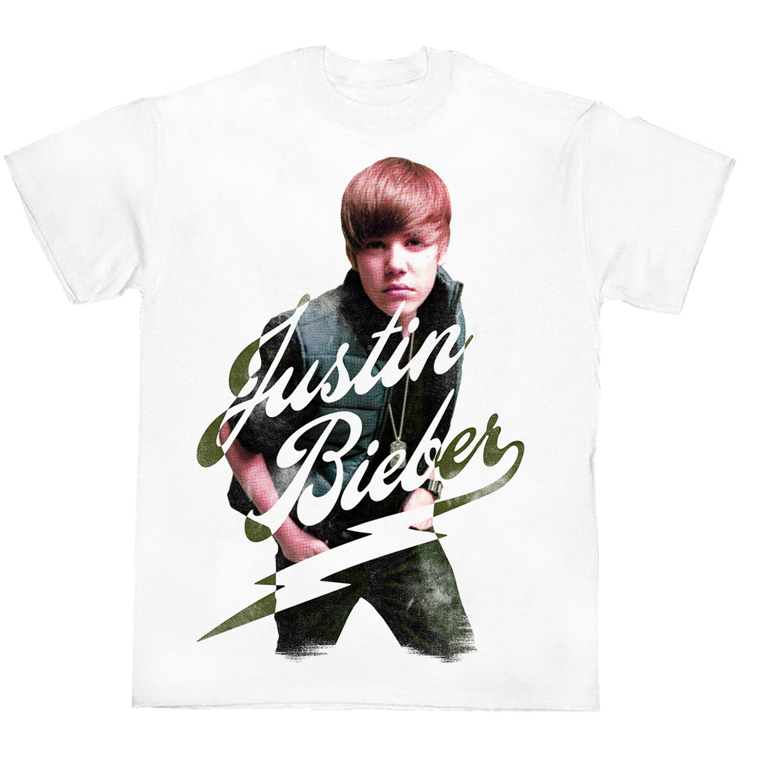 JUSTIN BIEBER PHOTO T SHIRT Justin Bieber