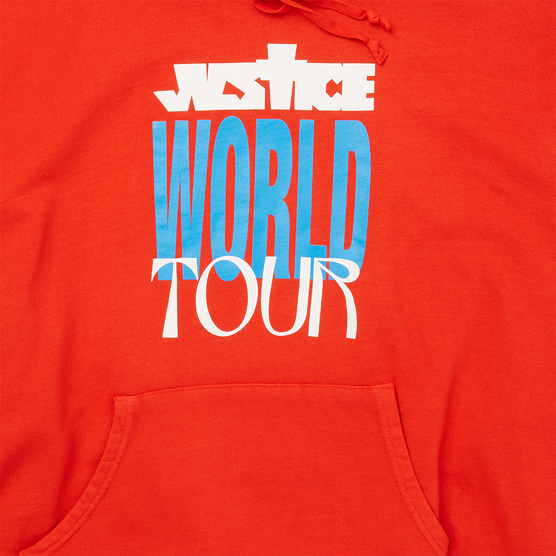 justin bieber - World Tour Red Hoodie