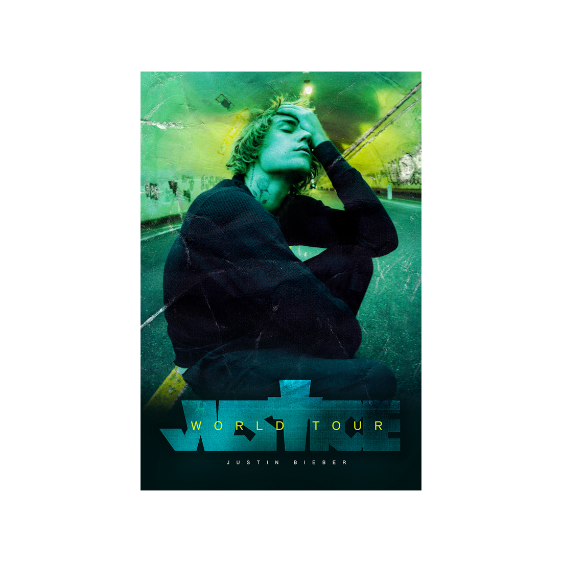 justin bieber - Justice Tour Poster